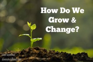 How Do We Grow & Change? - A couple of weeks ago I wrote about prayer and Bible study and how they are "The 2 Essential Means of Christian Growth." This week I want to talk more about how those two means work themselves out on a practical level.