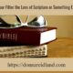 “Is Your Filter the Lens of Scripture or Something Else?” April 13