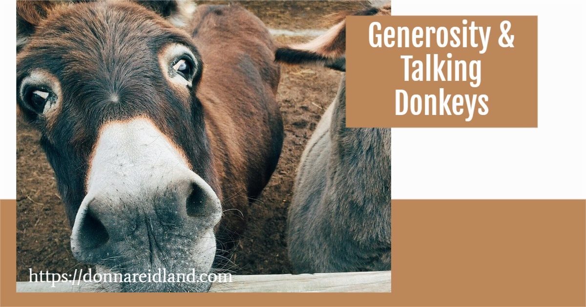 Generosity & Talking Donkeys March 12 - Soul Survival