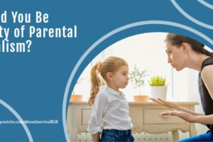 A young woman scolding her daughter with text that says, The Danger of Parental Legalism.