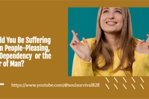 Woman looking up with her fingers crossed with text that reads, Could You Be Suffering from People Pleasing or the Fear of Man?