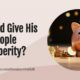 “Does God Give His People Prosperity?” September 29