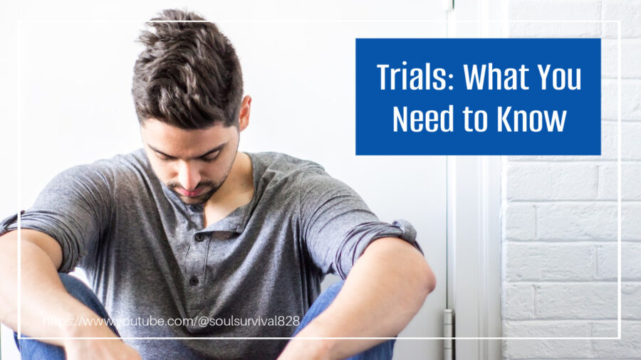 Sad, depressed man with text that reads, Trials: What You Need to Know