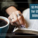 “10 Principles for Effective Bible Study” October 29