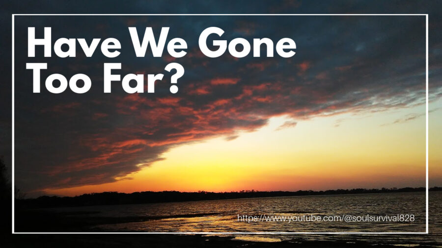Dark storm clouds looming on the horizon