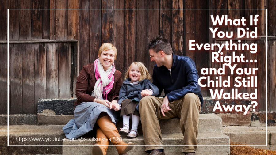Family portrait with text that reads: What If You Did Everything Right... and Your Child Still Walked Away?